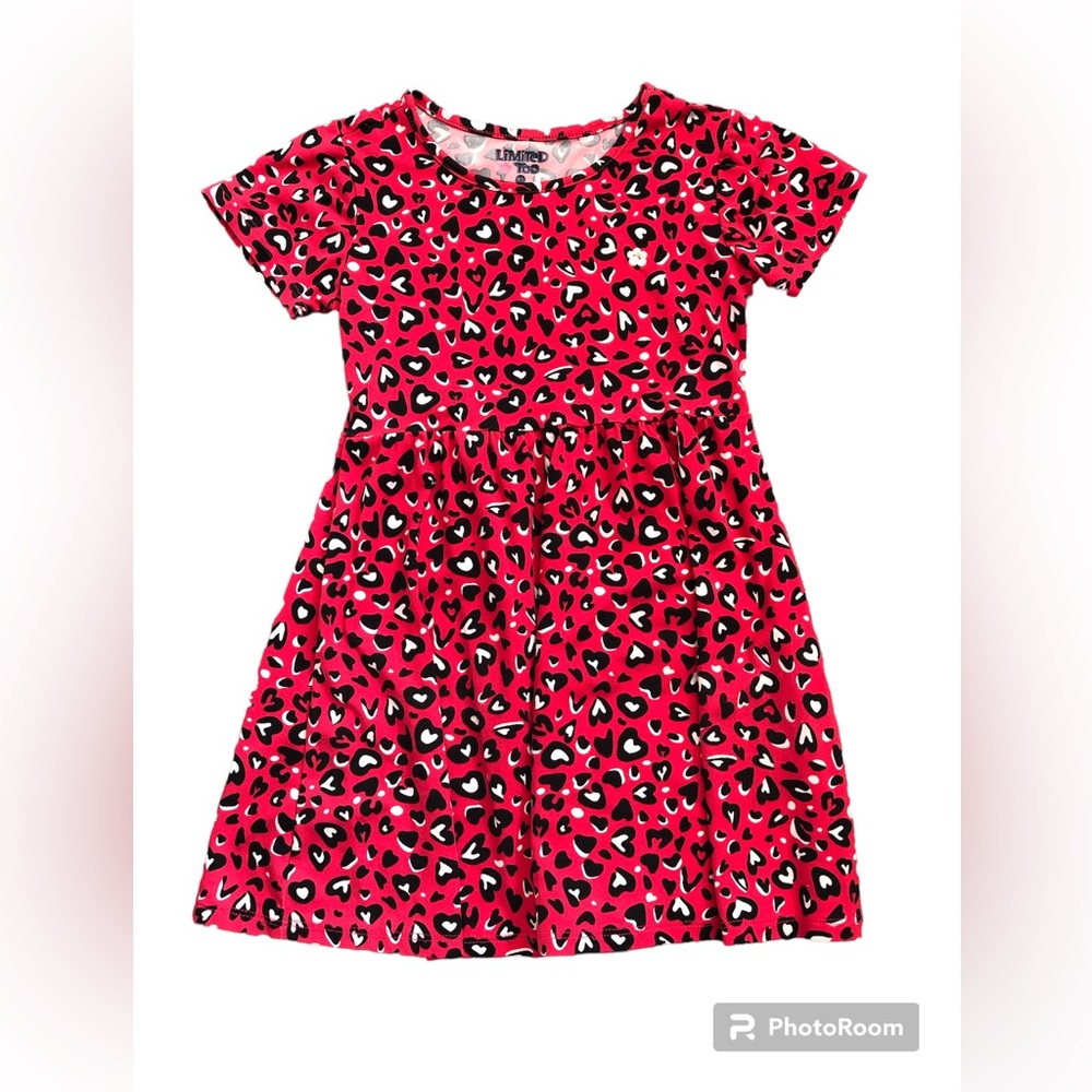 Limited Too - Girls Size 5 Heart Dress